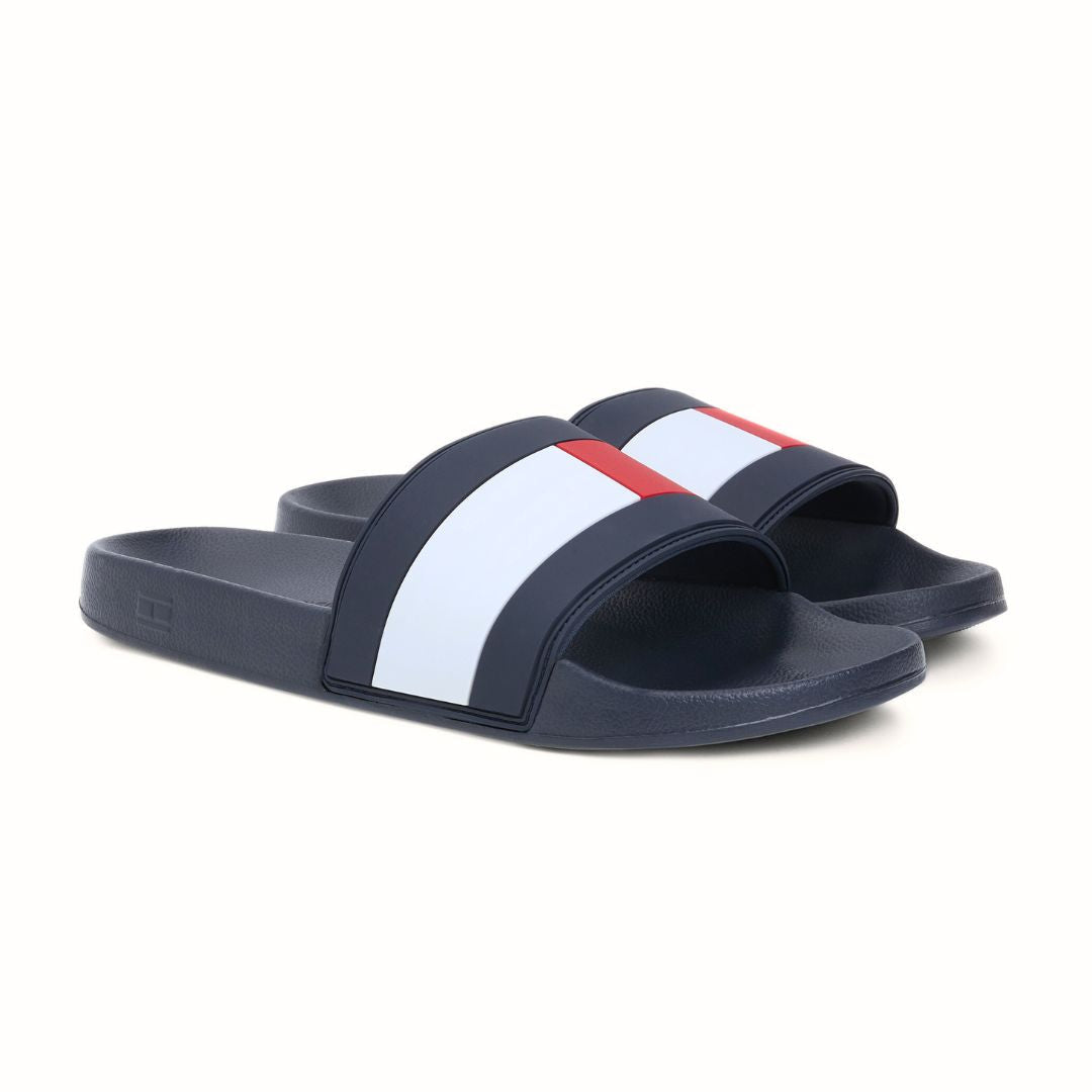 Tommy Hilfiger FLAG Pool Slides - NVY