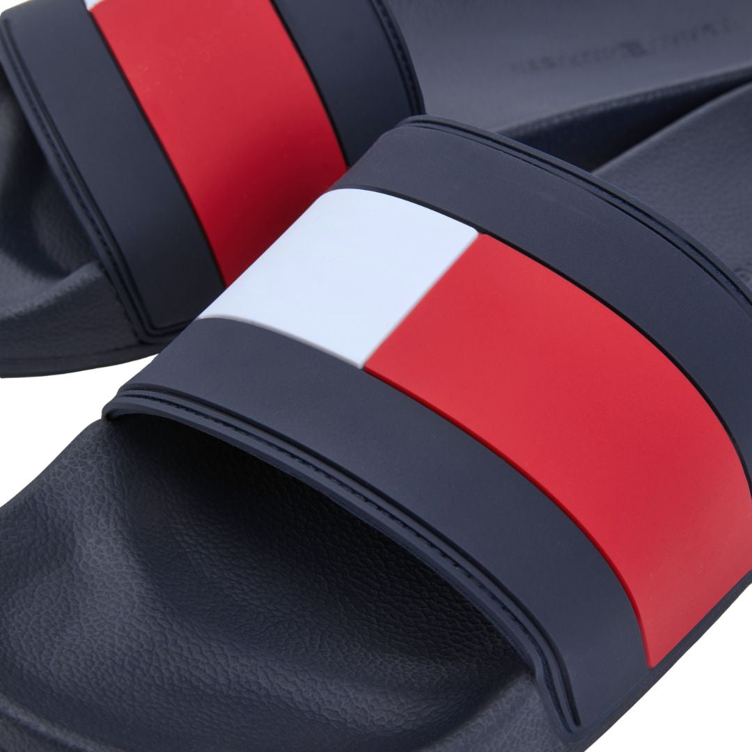 Tommy Hilfiger FLAG Pool Slides - NVY