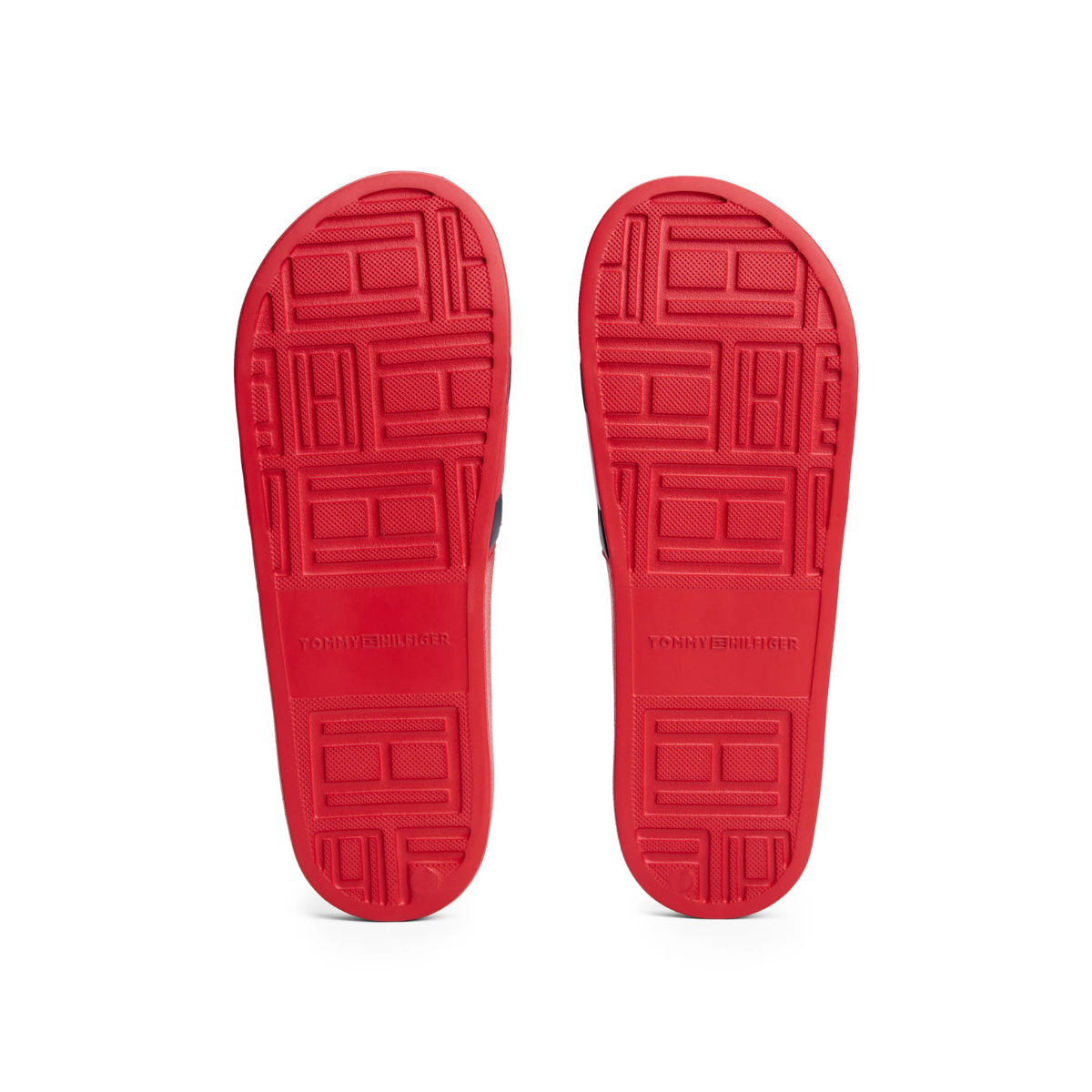 Tommy Hilfiger FLAG Pool Slides RED