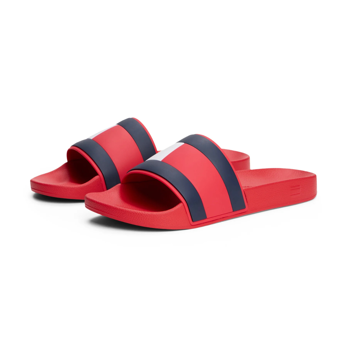 Tommy Hilfiger FLAG Pool Slides RED
