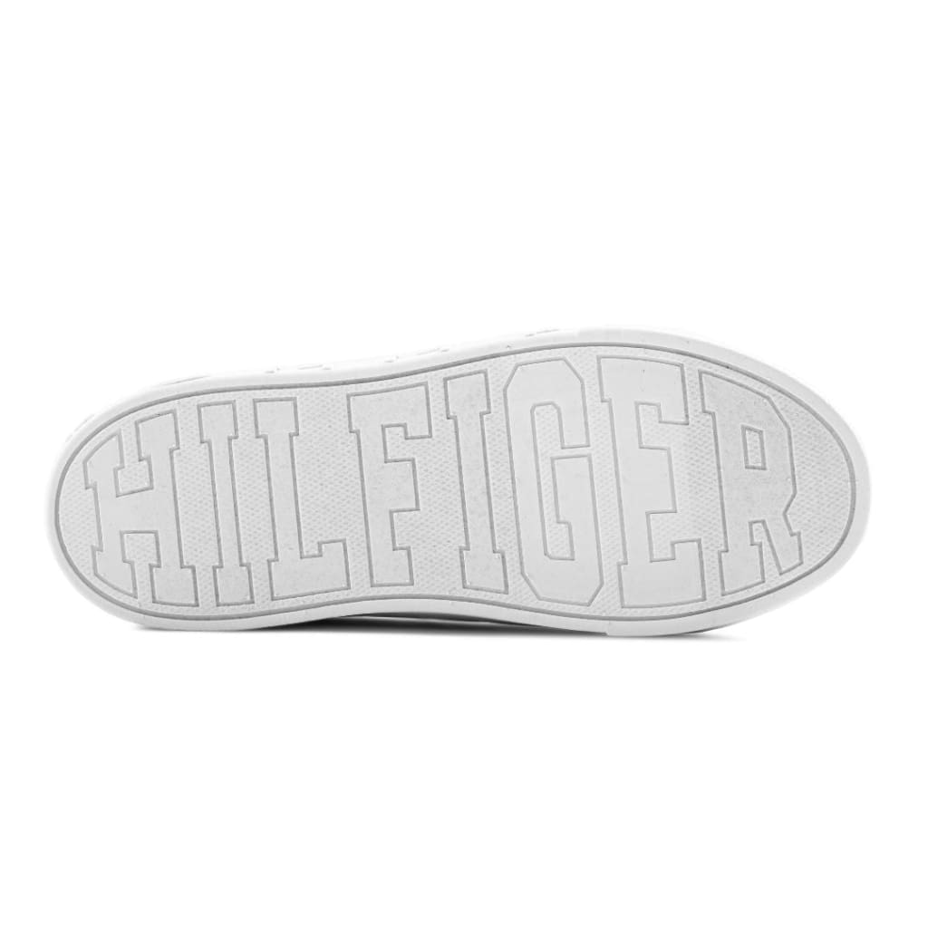 Tommy Hilfiger Flatform Cade Court Low Kids - WHT Shoes