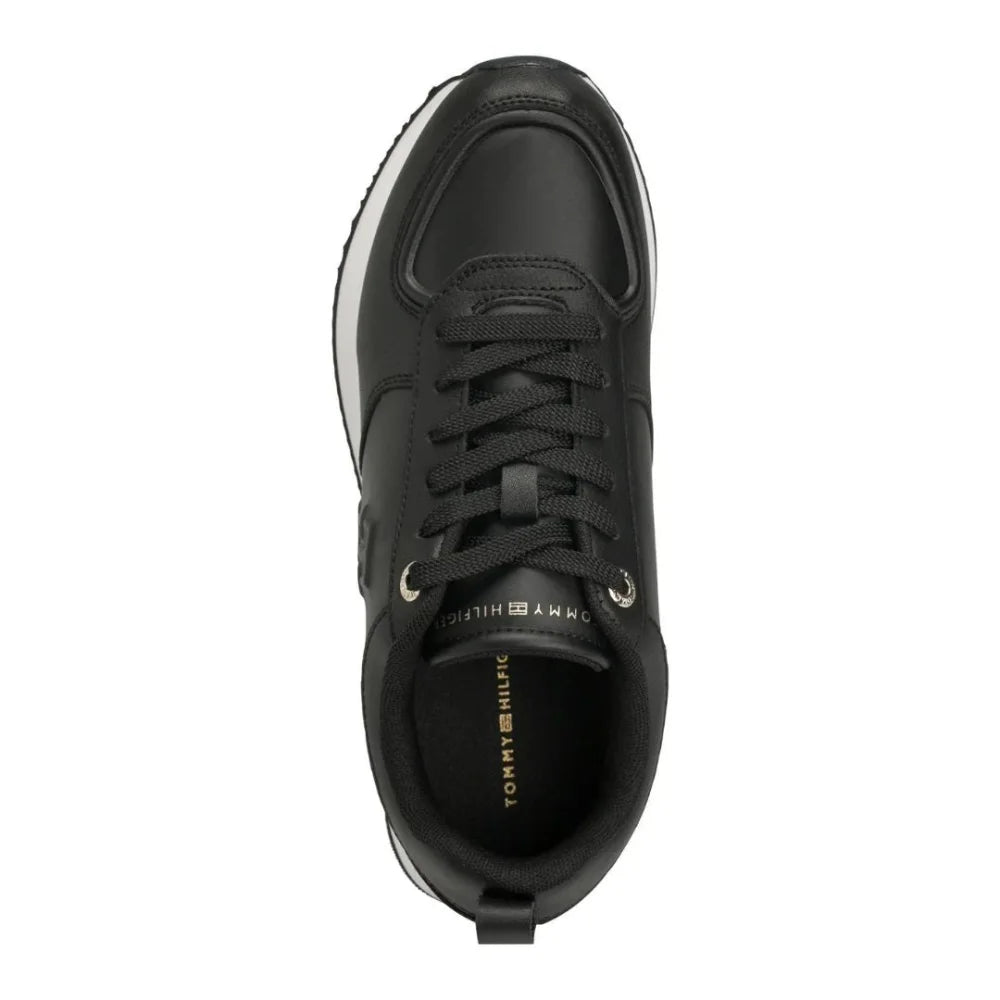 Tommy Hilfiger Freja 3A Leather Sneaker - BLK