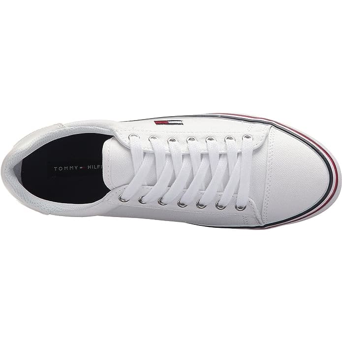 Tommy Hilfiger Fressian Canvas Sneakers Women - WHT - Shoes