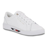 Tommy Hilfiger Global Stripes Court Sneakers Women FW0FW07559-WHT