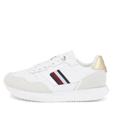 Tommy Hilfiger Global Stripes Lifestyle Runner Women FW0FW07584 - WHT - Shoes