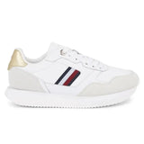 Tommy Hilfiger Global Stripes Lifestyle Runner Women FW0FW07584 - WHT - White / 37 Shoes