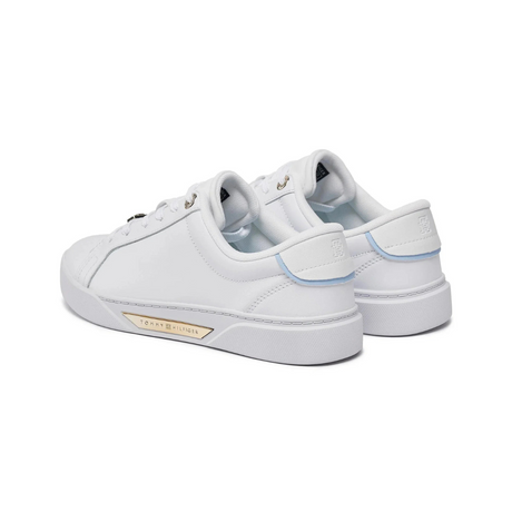 Tommy Hilfiger Golden HW Court Sneaker FW0FW07702 - WHT