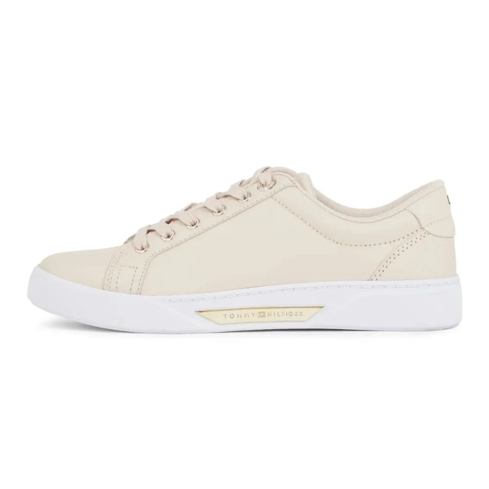 Tommy Hilfiger Golden Hw Court Sneaker Women FW0FW07560-BEG