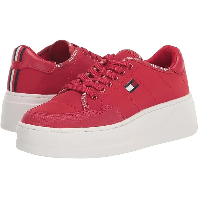 Tommy Hilfiger Grazie Platform Trainers Women - RED - Red / 38 / M - Shoes
