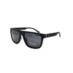 Tommy Hilfiger Gunner Rectangula Frame Sunglasses Unisex - BLK - BLACK