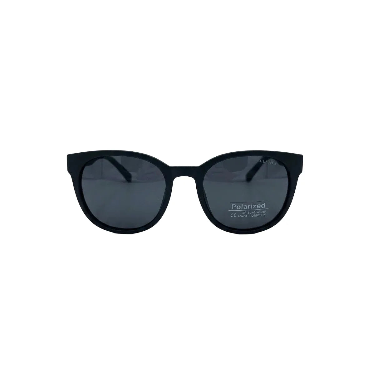 Tommy Hilfiger Gunner Rectangula Frame Sunglasses Unisex - BLK - BLACK