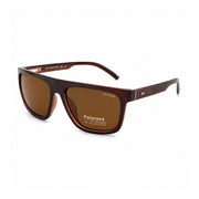 Tommy Hilfiger Gunner Rectangula Frame Sunglasses Unisex - BRN - Brown