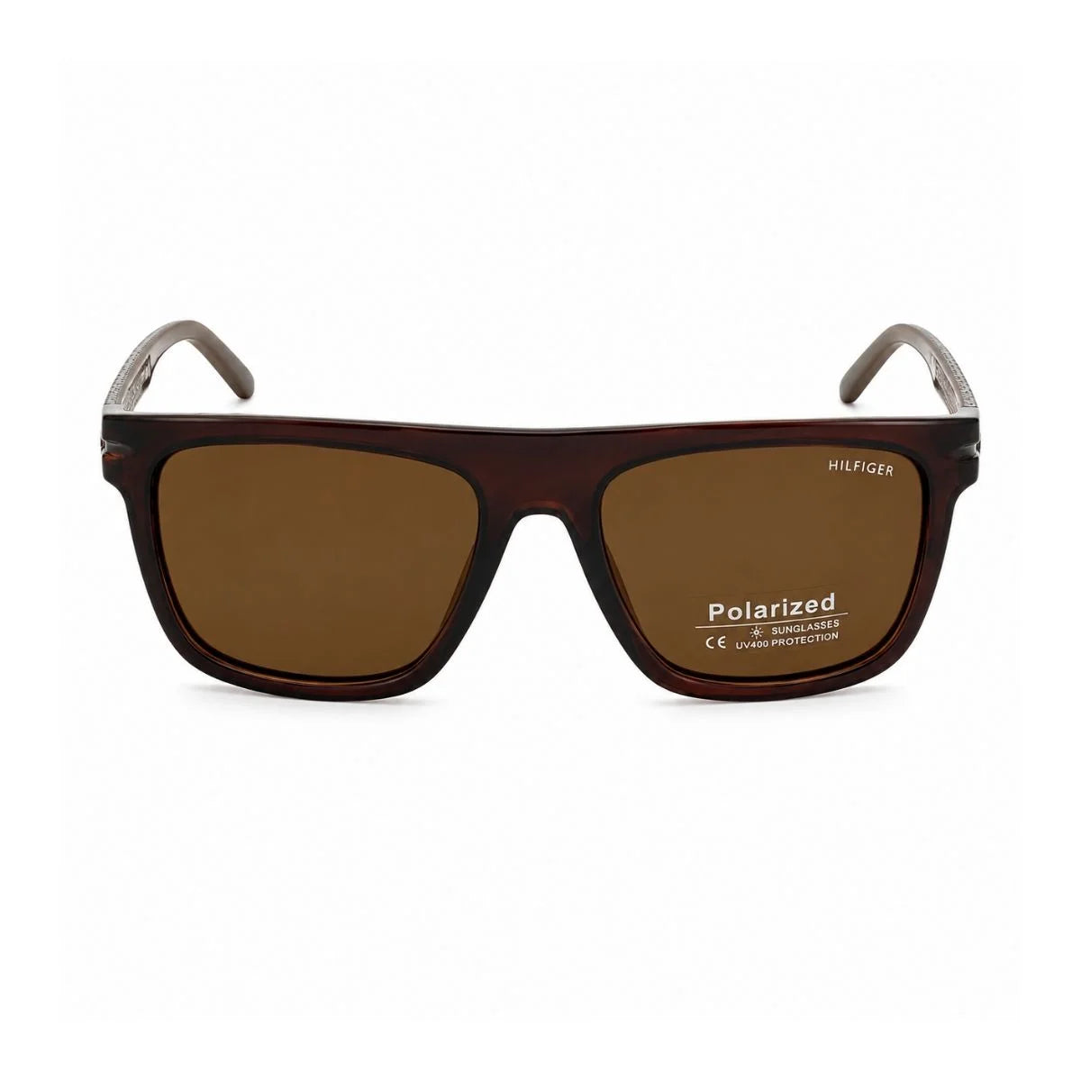 Tommy Hilfiger Gunner Rectangula Frame Sunglasses Unisex - BRN - Brown