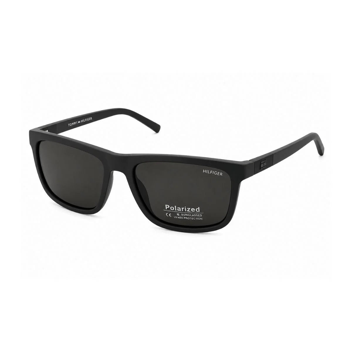 Tommy Hilfiger Gunner Rectangula Frame Sunglasses Unisex - GRY - Gray