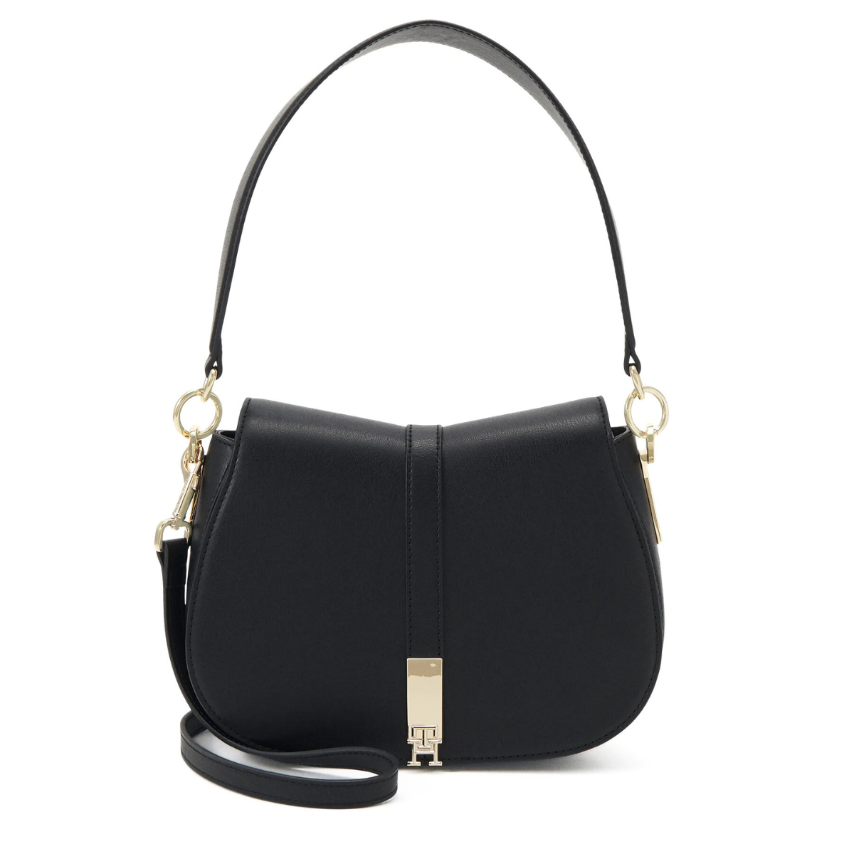 Tommy Hilfiger Heritage Chain Strap Crossbody Women - BLK - Black