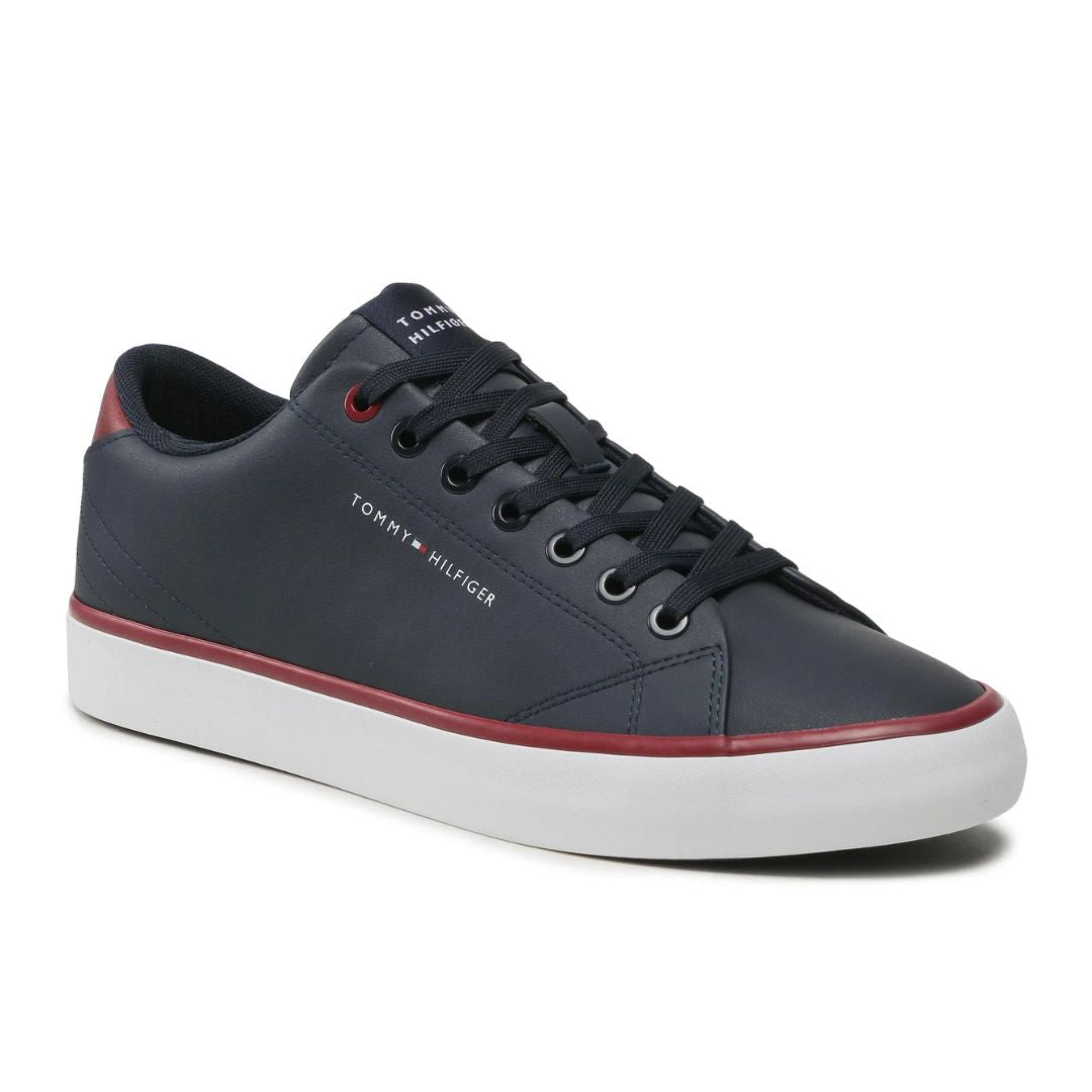 Tommy Hilfiger Hi Vulc Core Low Leather Men FM0FM04731-NVY