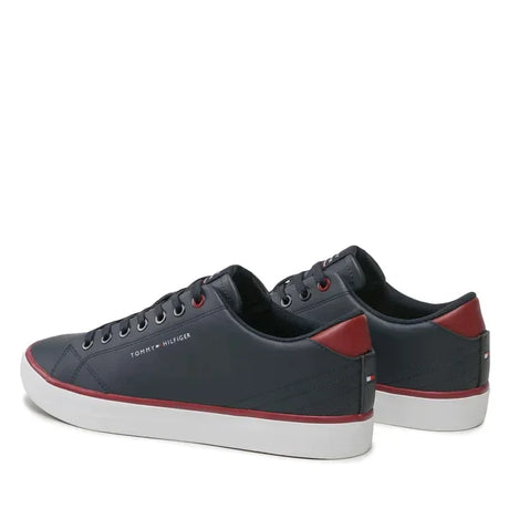 Tommy Hilfiger Hi Vulc Core Low Leather Men FM0FM04731-NVY - Shoes