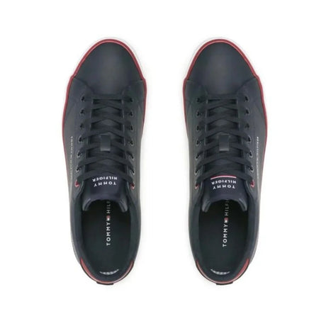 Tommy Hilfiger Hi Vulc Core Low Leather Men FM0FM04731-NVY - Shoes