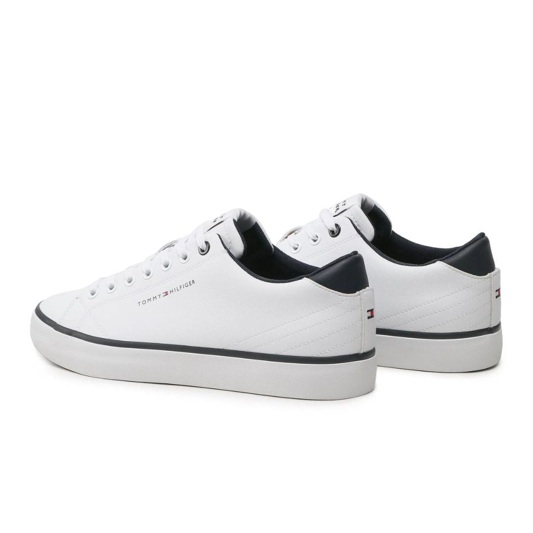 Tommy Hilfiger Hi Vulc Core Low Leather Men FM0FM04731-WHT