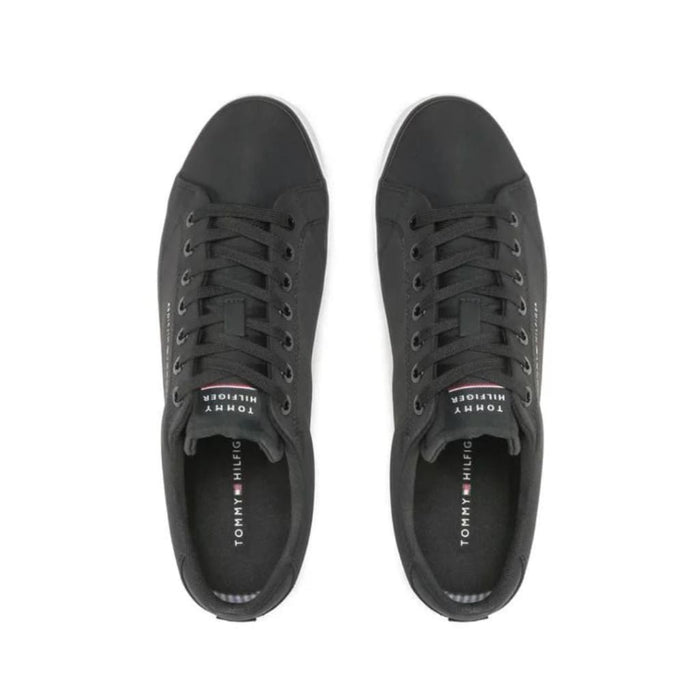 Tommy Hilfiger Hi Vulc Core Low Stripes Sneaker - BLK - Shoes