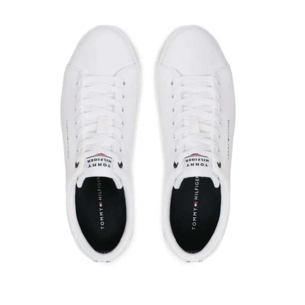 Tommy Hilfiger Hi Vulc Core Low Stripes Sneaker - WHT - Shoes