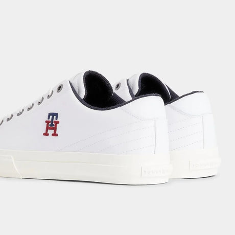 Tommy Hilfiger Hi Vulc Street Low Leather Men FM0FM0470-WHT - Shoes