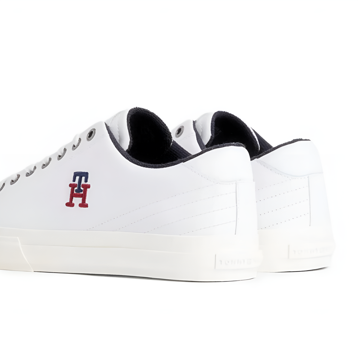 Tommy Hilfiger Hi Vulc Street Low Leather Men FM0FM0470-WHT