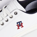 Tommy Hilfiger Hi Vulc Street Low Leather Men FM0FM0470-WHT - Shoes