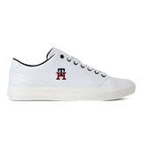 Tommy Hilfiger Hi Vulc Street Low Leather Men FM0FM0470-WHT - White / 40