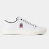 Tommy Hilfiger Hi Vulc Street Low Leather Men FM0FM0470-WHT - White / 40 - Shoes