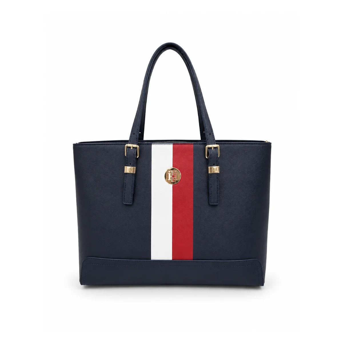 Tommy Hilfiger Honey Med Tote Corp Bag Women -NVY - Navy