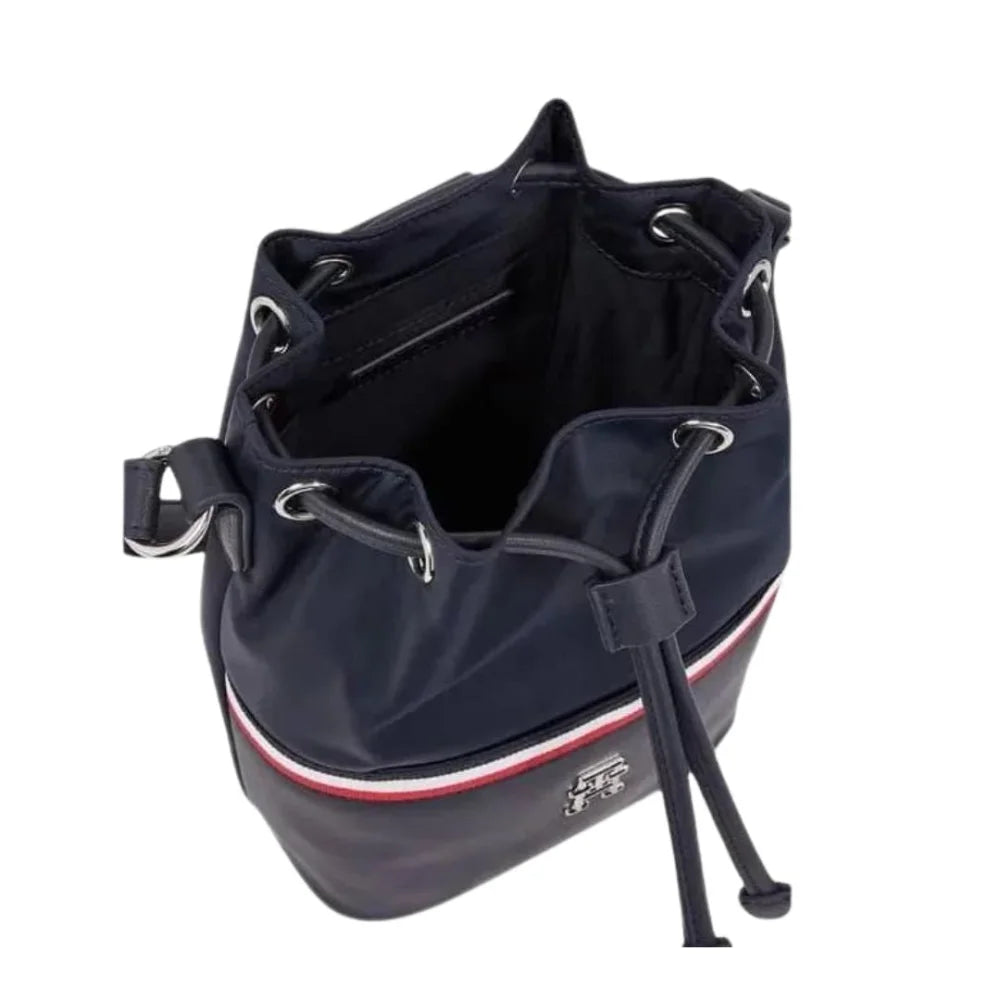 Tommy Hilfiger Iconic Mini Bucket Shoulder Bag AW0AW14657-NVY - Navy