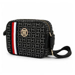 Tommy Hilfiger Iconic Monogram Camera Crossbody Bag - NVY - Navy