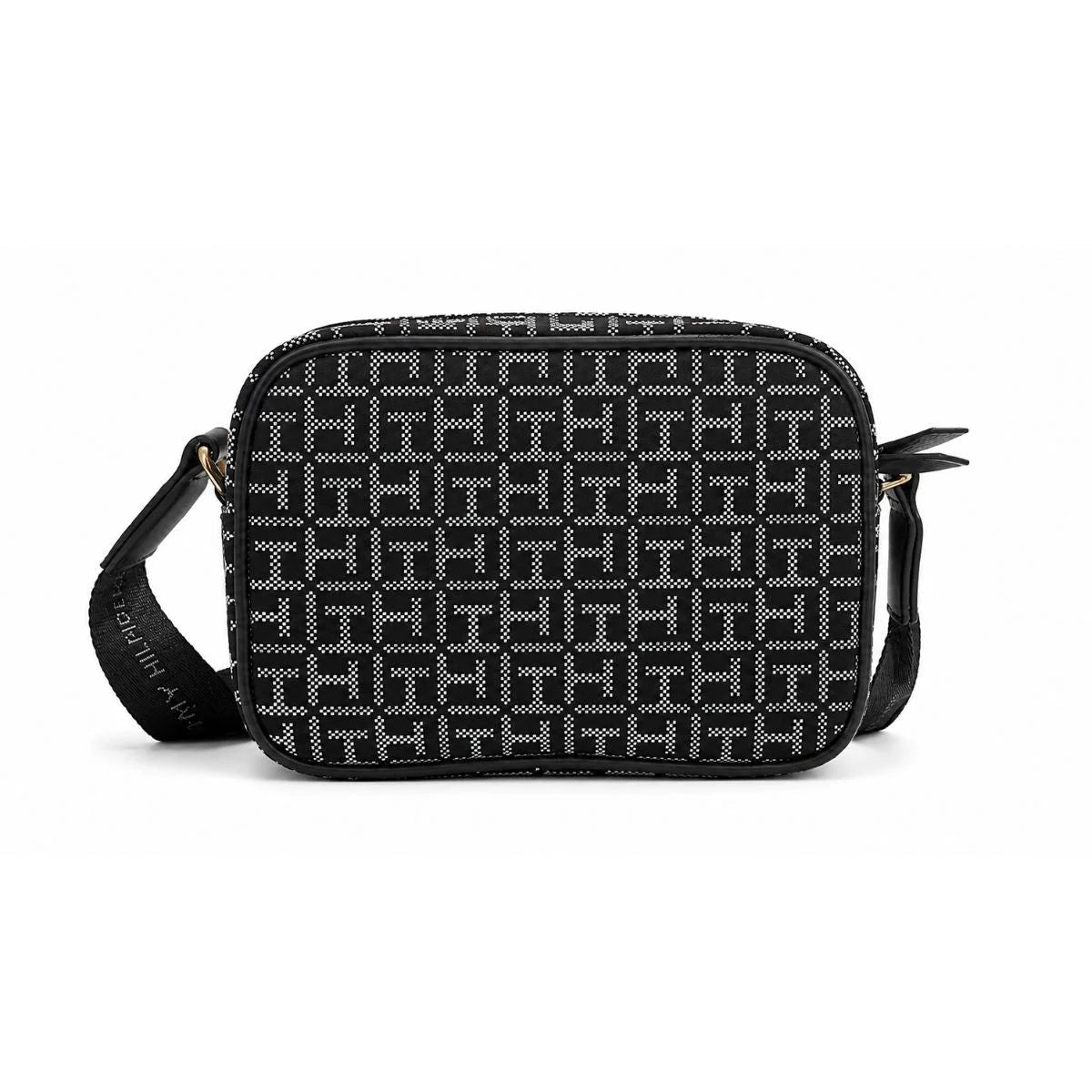 Tommy Hilfiger Iconic Monogram Camera Crossbody Bag - NVY - Navy