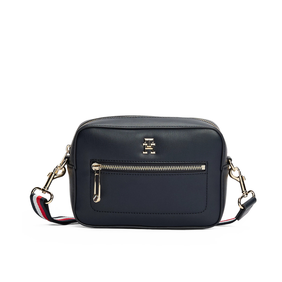 Tommy Hilfiger Iconic Signature Strap Camera Bag AW15888 - NVY - Navy