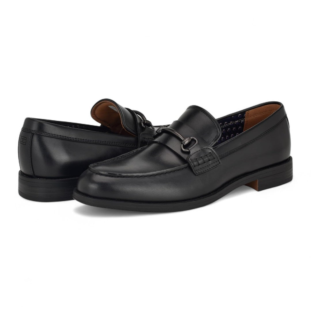 Tommy Hilfiger Jackal Moc Toe Loafer Men - BLK - Black / 42