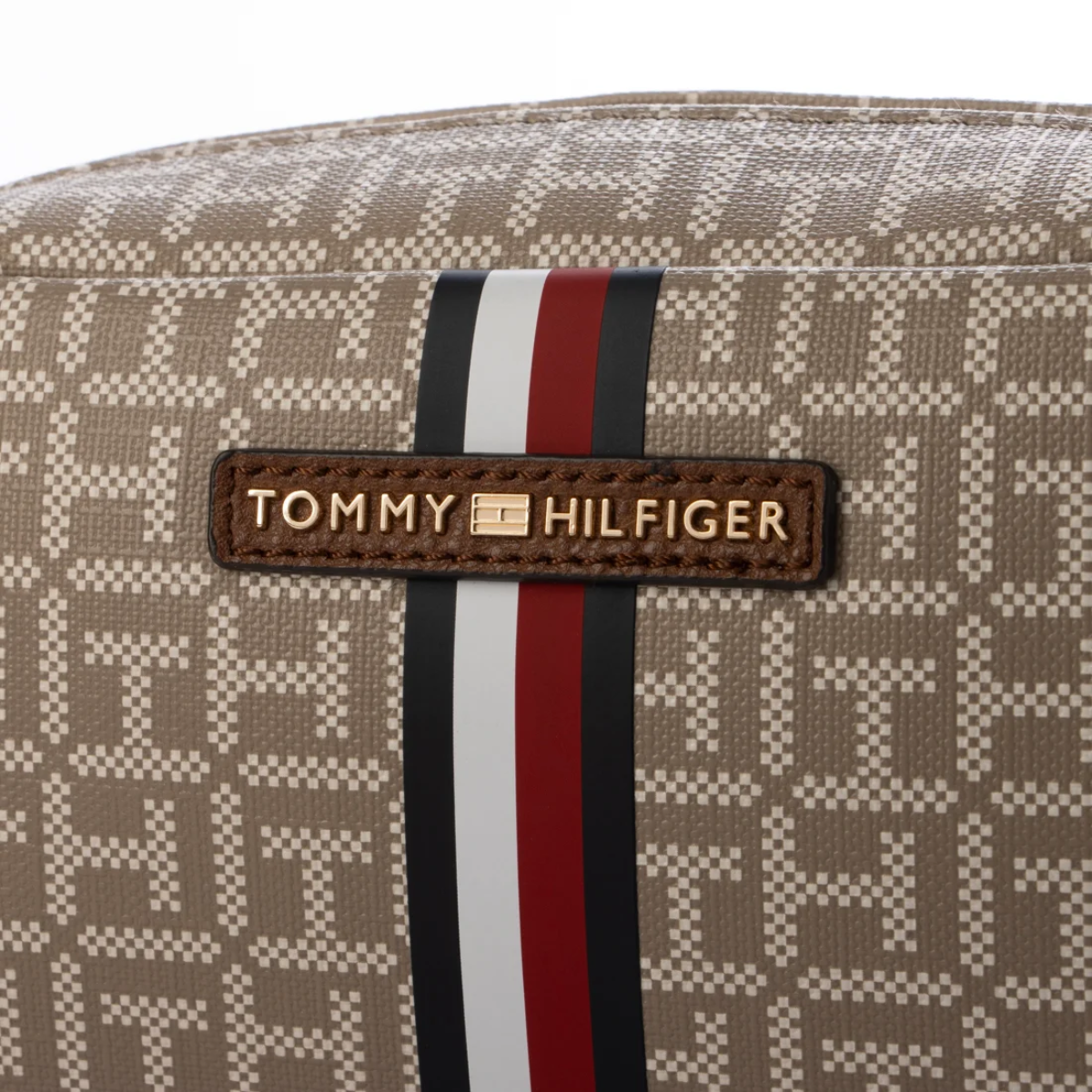Tommy Hilfiger Jacquard crossbody Bag women - BEGBRN - Beige-Brown