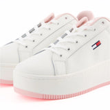 Tommy Hilfiger Jeans Flatform Cupsole Exclusive Sneakers EN0EN02386-WHTPNK