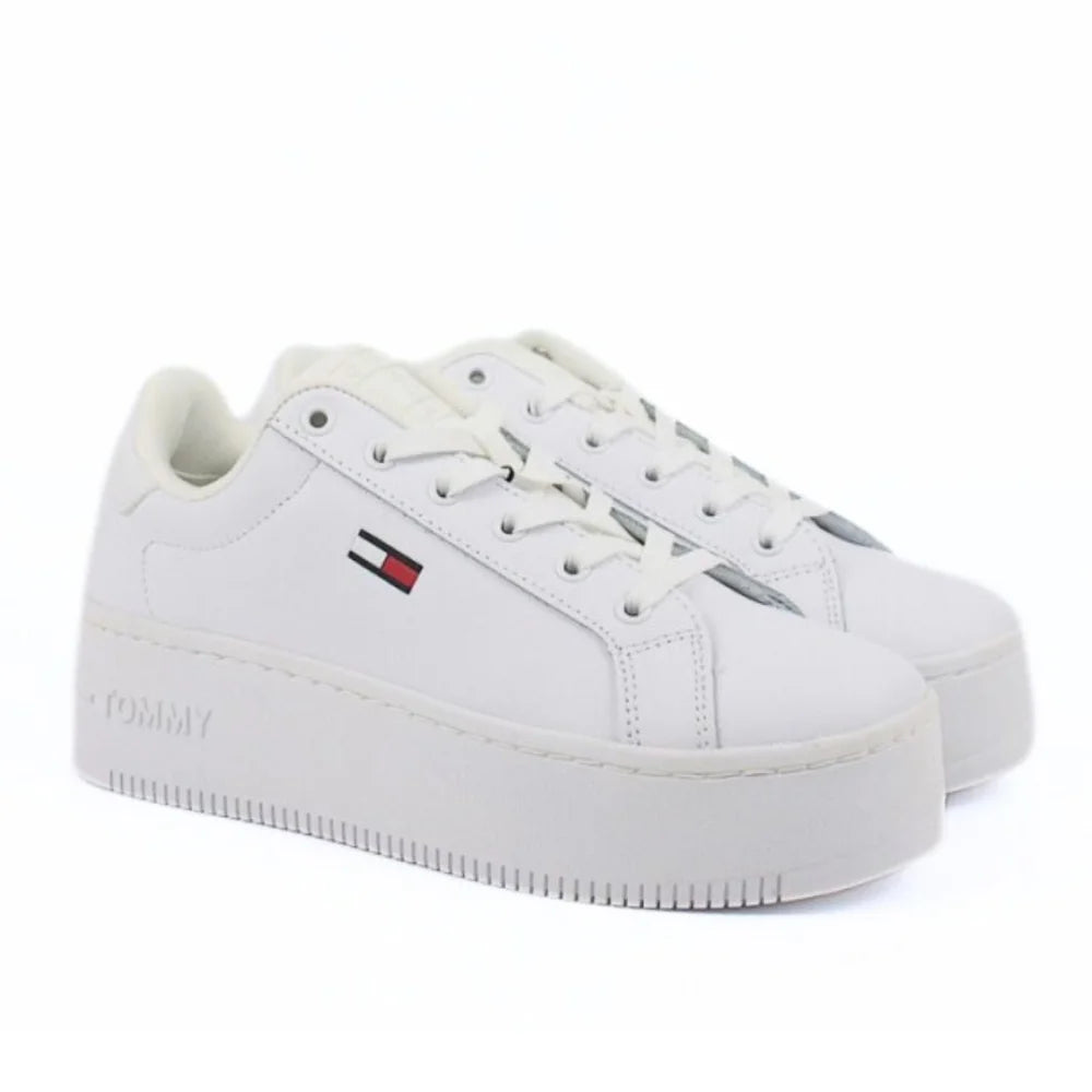 Tommy Hilfiger Jeans Flatform Ess EN0EN02043-WHT - White / 36 / M