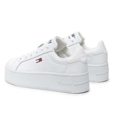 Tommy Hilfiger Jeans Flatform Essential Sneakers EN0EN01731-WHT