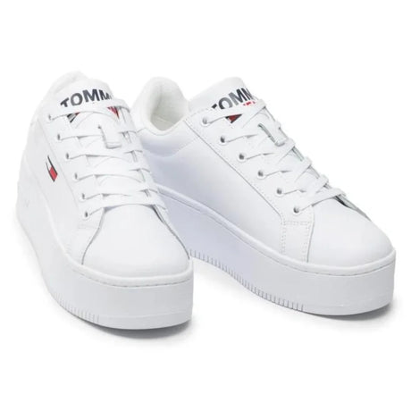 Tommy Hilfiger Jeans Flatform Essential Sneakers EN0EN01731-WHT