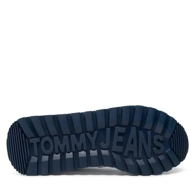 Tommy Hilfiger Jeans Leather Runner ESS Men EM0EM00898-WHT - Shoes