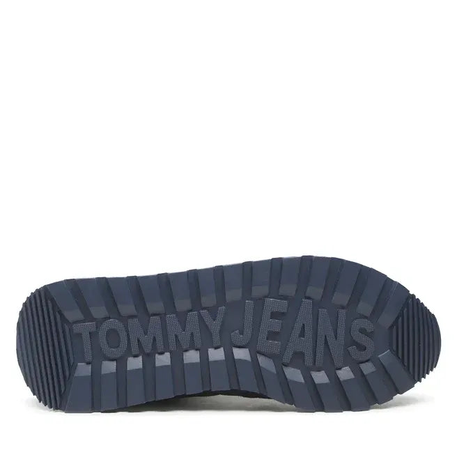 Tommy Hilfiger Jeans Leather Runner ESS Men EM0EM01136-NVY - Shoes