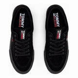 Tommy Hilfiger Jeans Long Lace TJM VULC Canvas Trainer Men - BLK - Shoes