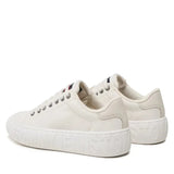 Tommy Hilfiger Jeans New Cupsole Canvas Sneaker Women - OFFWHT - Shoes