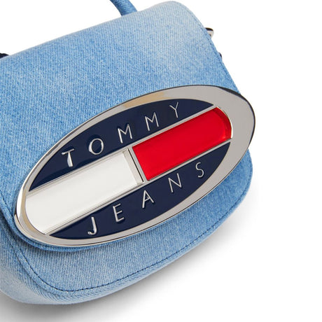 Tommy Hilfiger Jeans Origin Plaque Crossover Bag - DEM - Denim