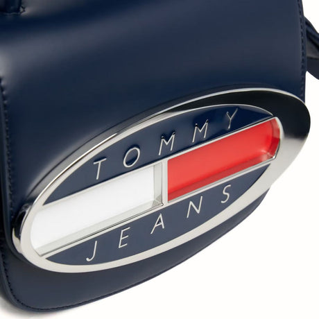 Tommy Hilfiger Jeans Origin Plaque Crossover Bag - NVY - Navy