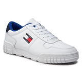 Tommy Hilfiger Jeans Retro Leather Cupsole ESS Men EM0EM01068-WHT - Shoes