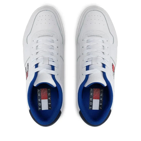 Tommy Hilfiger Jeans Retro Leather Cupsole ESS Men EM0EM01068-WHT - Shoes