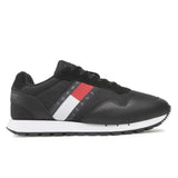 Tommy Hilfiger Jeans Retro Runner ESS Men EM0EM01081-BLK - Black / 40 / D - Medium - Shoes